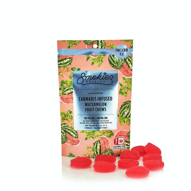 SMOKIEZ - WATERMELON 1:1 GUMMIES